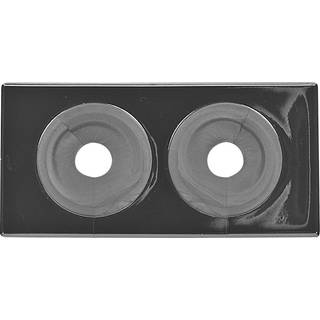 Faluplast 51435 Dækroset delelig, 12-16 mm Dobbelt, krom
