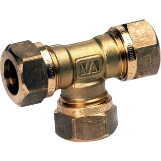 Vatette FG0370511 T-stykke 90°, reduceret 15 x 22 mm
