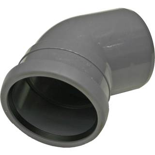 Pipelife 170336 Bøjning med 1 ærme, 45° 110 mm