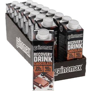 16 x Gainomax Recovery 250 ml Chocolate