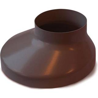 Plastmo plast 130 mm brøndkrave 110 mm i brun