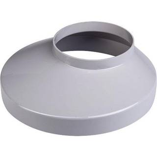 Plastmo brøndkrave, PVC, grå, Ø130 mm - Ø110 mm