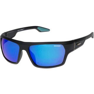 Sinner Blanc Polarized SISU-821-50-P49 60 Solbriller Mænd Blue - Matte Dark Blue - 60mm