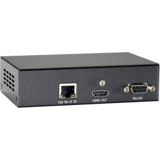 LevelOne HVE-9211PR HDMI over Cat.5 Receiver - video/audio/serie forlænger - 10Mb LAN HDMI HDBaseT