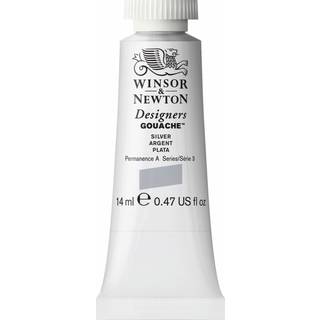Winsor & Newton Designers Gouache 14 ml – Silver 617