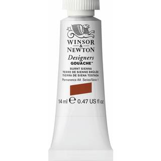 Winsor & Newton Designers Gouache 14 ml – Burnt sienna 074