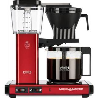 Moccamaster Kaffemaskine Optio Red Metallic