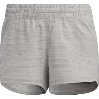 Pacer Training 3-Stripes Heather Woven Shorts - Mgh Solid Grey / Mgh Solid Grey - L