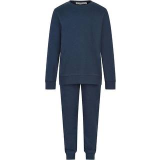Minymo Børne Sweatsæt - New Navy (Insignia Blue) - 140