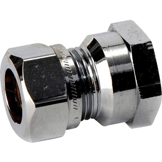 Vatette FG033033520 Klemringskobling lige, forkromet Conn. 15 (1/2") 33,5 mm