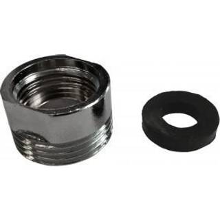 Altech overgangsmuffe 1/2 inc x 3/4 , krom