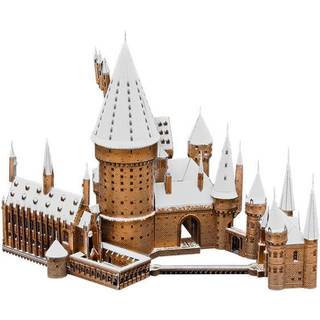 Fascinationer Metal Earth Premium -serie Harry Potter Hogwarts Castle i Snow 3D Metal Model Kit