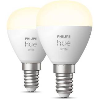 Philips Hue White 5.7W Luster E14  2p - 929002440604 ✓ På lager - klar til levering og afhentning