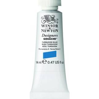 Winsor & Newton Designers Gouache 14 ml – Turquoise blue 656