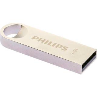 Philips USB Flash Drive 32GB. Moon edition 2.0. Vintage silver - 32GB - USB Stick