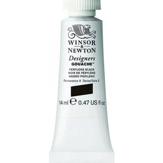Winsor & Newton Designers Gouache 14 ml – Perylene black 505