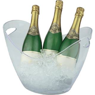 Vinkøler 350x270x255mm 6 liter i klar kunststof