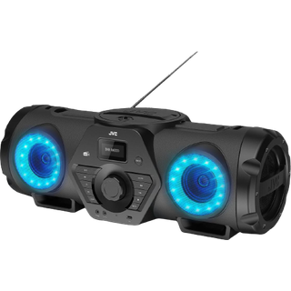 JVC RV-NB300DAB BoomBlaster m. Bluetooth og DAB+ inkl. Batteri