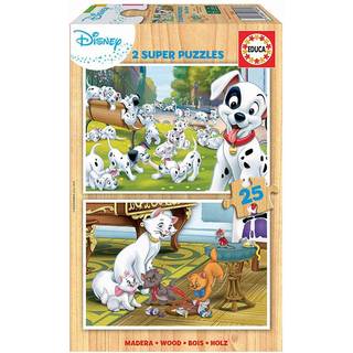Disney Animals - Dalmatians & Aristocats - 2x25 brikker