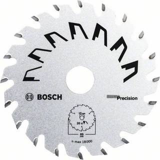 BOSCH Rundsavklinge Precision 85 x 15 x 1,1 mm, 20