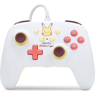 PowerA Enhanced Kablet Controller Til Nintendo Switch - Pikachu Electric Type