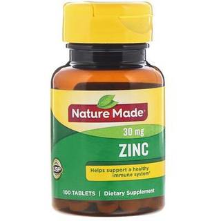 Naturfremstillet zink 30 mg kosttilskud til immunsundhed og antioxidantsttte 100 tabletter 100 dages forsyning