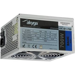 Akyga Basic Series Strømforsyning - 700 Watt - 120 mm - ATX 2.31 - 80 Plus