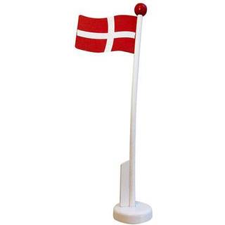 Danmark bordflag i træ