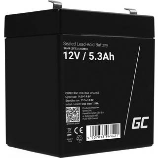Green Cell alarm system battery - Lead Acid - 5.3 Ah
