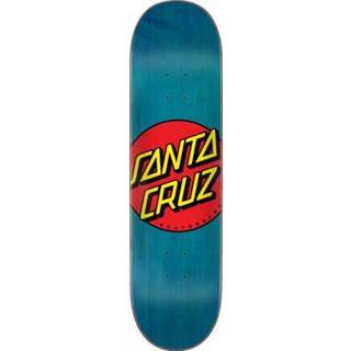"Santa Cruz Classic Dot 8.5"" Skateboard deck" - Uni - blue
