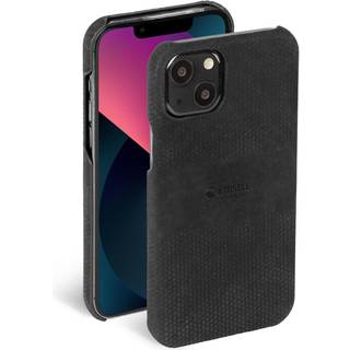 Krusell iPhone 13 Mini Leather Cover, Cognac