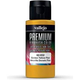 Vallejo Premium farve 62.032 Fluor Golden Yellow