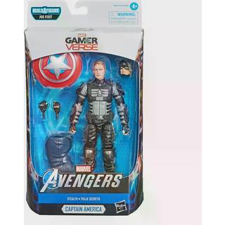 Avengers Hasbro Marvel Legends Series GAMERVERSE 6-tommer Collectible Stealth Captain America Action Figur Toy Alder 4 og op