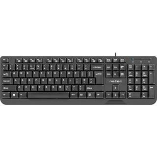 Natec Genesis - Tastatur - Amerikansk engelsk - Sort