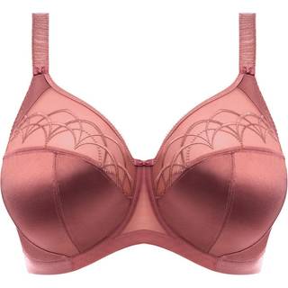 Elomi Womens Plus Size Cate Underwire Full Cup Banded Bra Rosewood 42HH