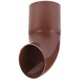 Plastmo udkaster, PVC, brun - Ø110 mm