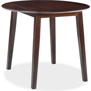 klapbord rundt MDF hvid