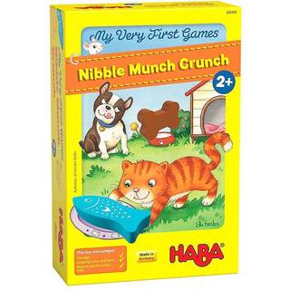 HABA Mine allerf?rste spil: Et hukommelses- og matchende spil for sm?b?rn i alderen 2+ Nibble Nibble Munch Crunch F?rskolel?ringsaktiviteter lave