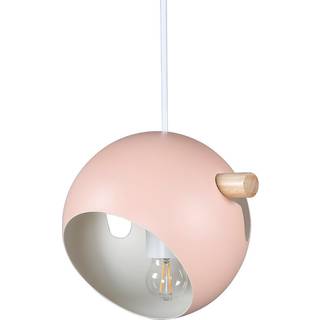 Tubbie belysning pendel Ø23cm stål rosa.