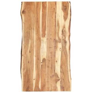 Bordplade 58X(50-60)X2,5 Cm Massivt Akacietræ - 118 x 60 x 3.8 cm