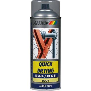 Spraymaling RAL 9007 Høj Glans GråAluminium Motip 07216 400M