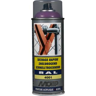 Spraymaling RAL 4001 Høj Glans RødLilla Motip 07115 400ML