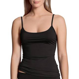 Calida Eco Sense Spaghetti Top - Black - Small * Kampagne *