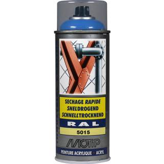 Spraymaling RAL 5015 Høj Glans HimmelBlå Motip 07012 400ML