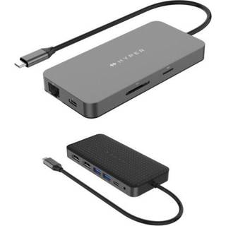 Hyper Drive Dual - 4K HDMI - 10-in-1 USB-C Hub - 100w PD