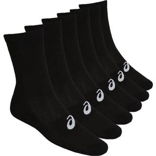 Asics Crew Socks 6-Pack Str. 39-42 M Sort