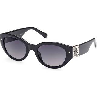 Guess GU8241 01B 55 Solbriller Kvinder Black - Shiny Black - 55mm