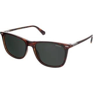Polaroid Mand PLD 2109/S 086/UC Solbriller Eco-Poliame Havana Grøn Firkantet