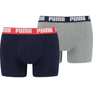 Puma 2-pak Basic Boxer - Blue/Grey - Medium