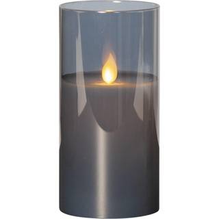 Star trading - LED -bloklys M -Twinkle - 15 cm - Gennemsigtig